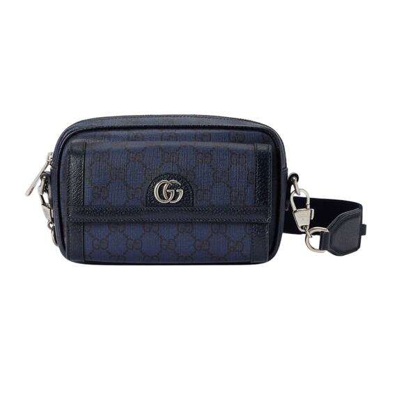Gucci Handbags - Gucci Ophidia Supreme GG Blue and Black Crossbody